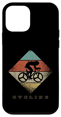 iPhone 12 mini Retro Cyclist Bike Rider 1960_s 1970_s Style Cycling Case