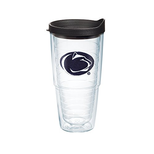Tervis 1042259 Penn State Nittany Lions Logo Tumbler with Emblem and Black Lid 24oz, Clear Tervis 1042259 Penn State Nittany Lions Logo Tumbler with Emblem and Black Lid 24oz, Clear