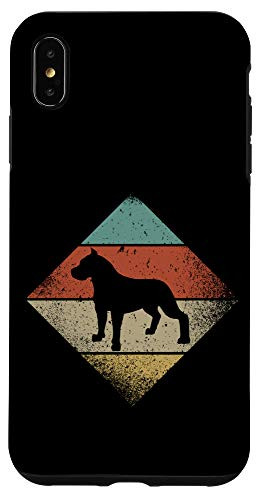 iPhone XS Max Cane Corso Vintage Retro 1970_s Dog Breed Case