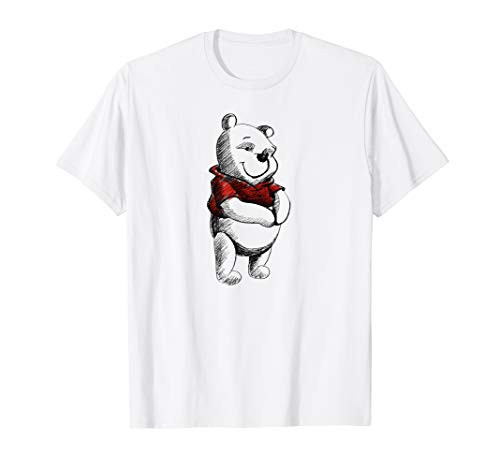 Disney Sketch of Winnie the Pooh T-Shirt