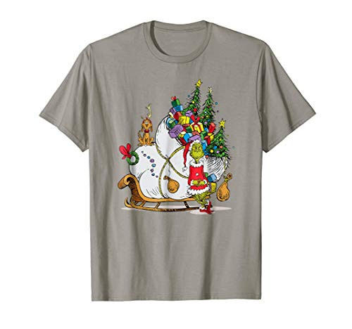 Dr. Seuss Grinch Sleigh T-shirt Dr. Seuss Grinch Sleigh T-shirt