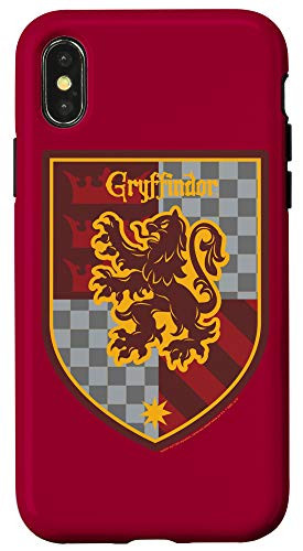 iPhone X XS Harry Potter Gryffindor Shield Crest Case
