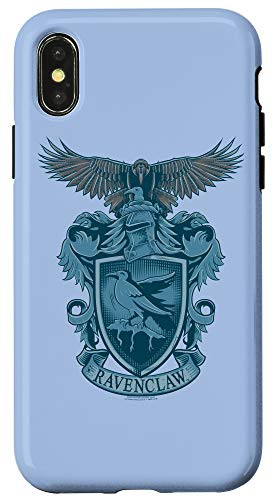 iPhone X XS Harry Potter Ravenclaw Raven Crest Case