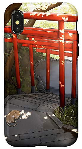 iPhone X XS Anime Scenery Lofi Aesthetic Japanese Otaku Gift Case