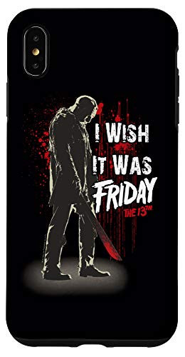 iPhone XS Max Friday the 13th Jason I Wish It Was Friday Case