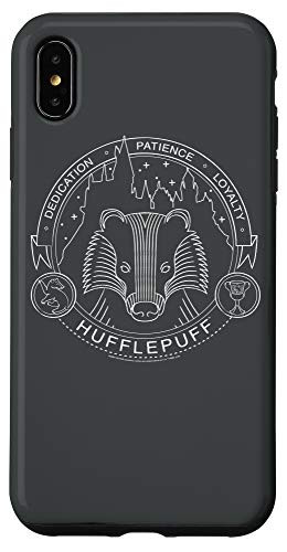 iPhone XS Max Harry Potter Hufflepuff Badge Case