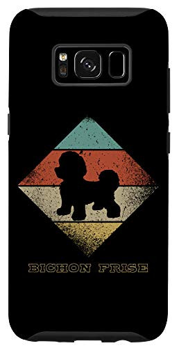 Galaxy S8 Vintage Retro 1970_s Dog Breed Bichon Frise Case