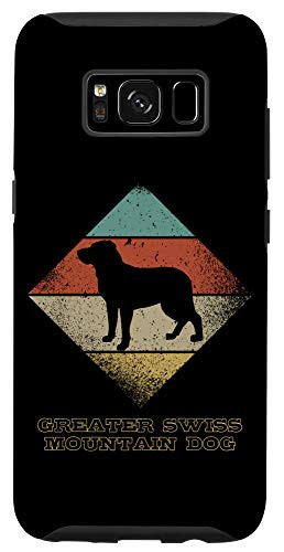 Galaxy S8 Vintage Retro 1970_s Dog Breed Greater Swiss Mountain Dog Case