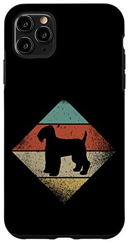 iPhone 11 Pro Max Kerry Blue Terrier Vintage Retro 1970_s Dog Breed Case