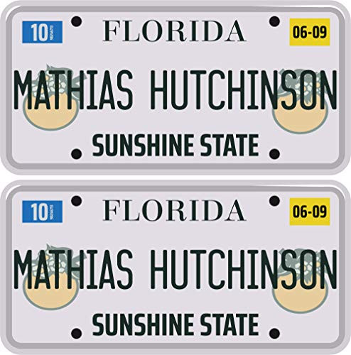 Custom Name Labels  Us License Plate Design  Personalized Name  Waterproof  Microwave And Dishwasher Safe  Personalized Labels  Labels For School  Custom Labels  Labels For Kids  Labels For Camp