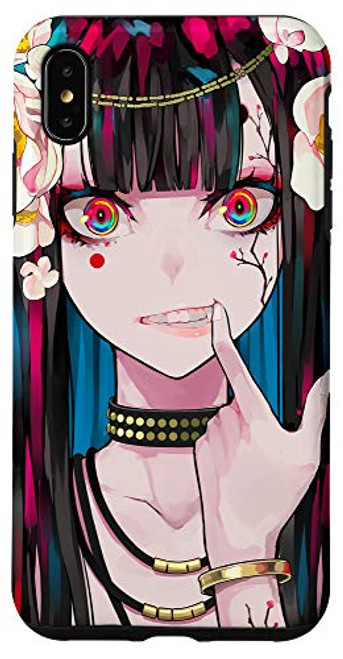 iPhone XS Max Anime Girl Waifu Japanese Aesthetic Otaku Gift Case
