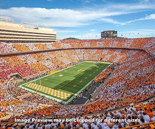 Tennessee Volunteers Neyland Stadium UT Vols NCAA Football Checkerboard Stadium Field Corner End Zone 1230 Photo Print 8x10-36x48 CHOICES Tennessee Volunteers Neyland Stadium UT Vols NCAA Football Checkerboard Stadium Field Corner End Zone 1230 Photo Print 8x10-36x48 CHOICES