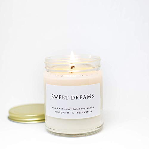 Sweet Dreams Lavender Scented 8 oz Modern Soy Candle Sweet Dreams Lavender Scented 8 oz Modern Soy Candle