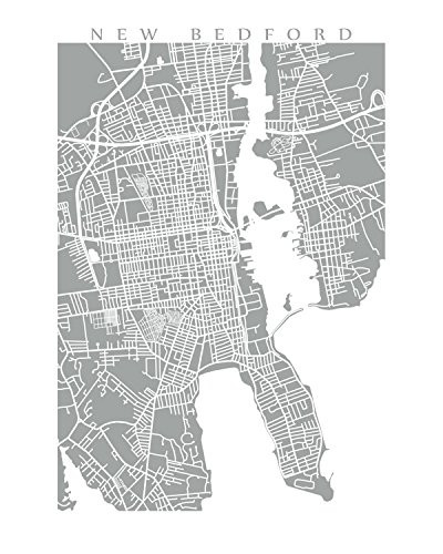 New Bedford Map Print
