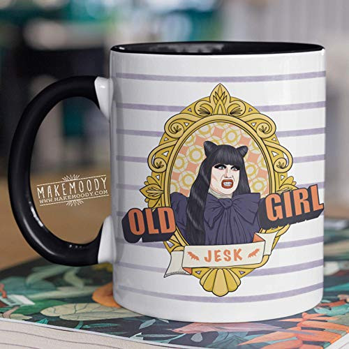 What We Do in the Shadows New Girl MUG - Coffee Mug - What We Do in the Shadows Mug  New Girl Mug  Nadja Mug  Jess Mug  Jessica Day Mug  Zooey Deschanel Mug  Vampire Mug  Crossover Mug  Jesk Mug
