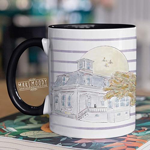 Hocus Pocus House Mug - Hocus Pocus Mug  Hocus Pocus Movie Mug  Billy Butcherson Mug  Sanderson Sisters Mug  Winifred Sanderson Mug  Black Cat Mug  Halloween Mug