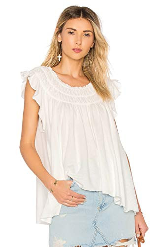 Free People Coconut Tee Ivory XS -Women_s 0-2-