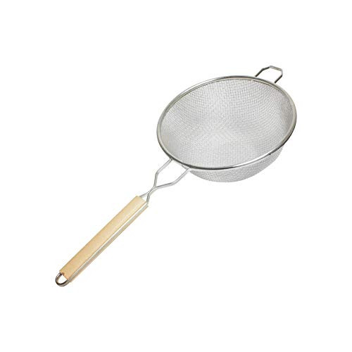 Thunder Group Double Mesh Strainer 10-Inch Tin Thunder Group Double Mesh Strainer 10-Inch Tin
