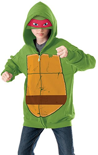 Teenage Mutant Ninja Turtles Raphael Hoodie Costume  Medium
