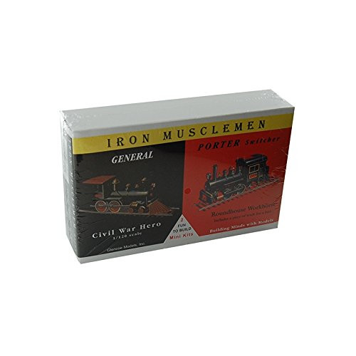 Glencoe Models Iron Musclemen General Porter S Plastic Model Kit
