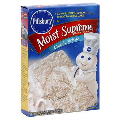 Pillsbury Moist Supreme Classic White Cake Mix - 18.25 oz