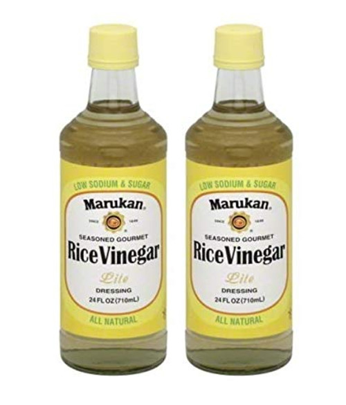 Marukan Lite Rice Vinegar Dressing -2 Pack  Total of 48fl.oz-