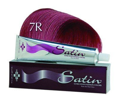 Developlus Satin Color 7R Auburn Blonde 3oz -3 Pack-