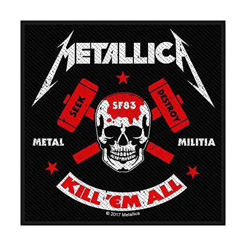 Metallica Standard Patch  Metal Militia -loose-