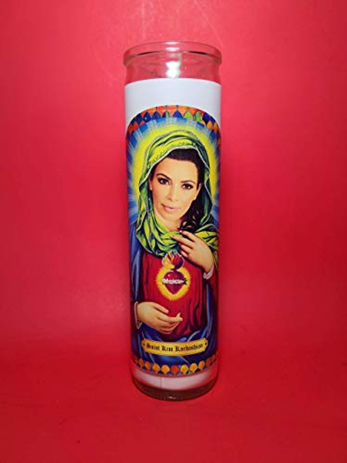 Kim Kardashian Prayer Candle Funny Gag Gift Funny Prayer Candles Celebrity Candles