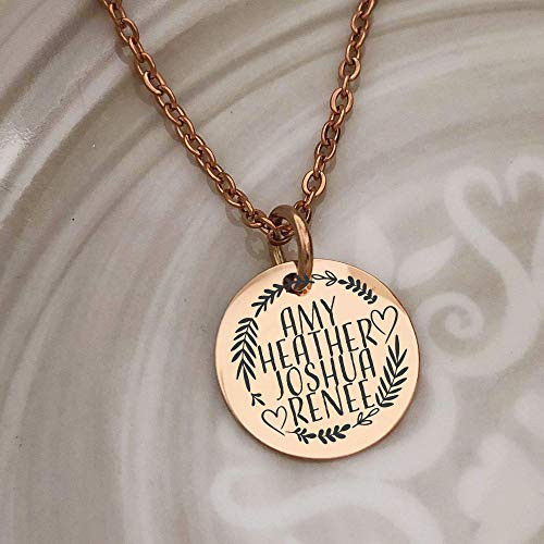 Personalized Kids Names Necklace Mom Necklace Personalized Jewelry Gift Personalized Names Gift For Mom Mother_s Day Gift Idea For Mom Gift