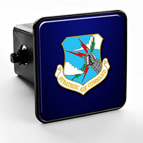 ExpressItBest Trailer Hitch Cover - US Strategic Air Command Obsolete Emblem ExpressItBest Trailer Hitch Cover - US Strategic Air Command Obsolete Emblem