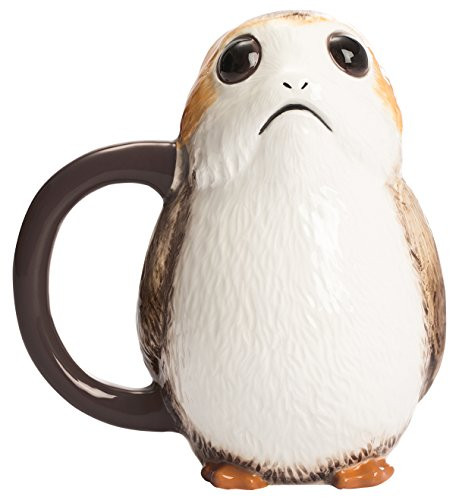 Vandor Star Wars The Last Jedi Porg Ceramic Sculpted Mug (99601)