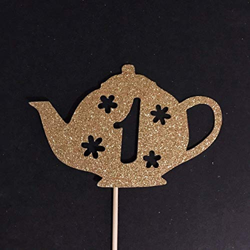 Atelier Elegance Alice in Onederland Cake Topper  One Cake Topper  1st Birthday Cake Topper