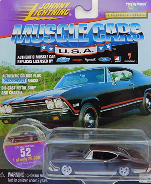 1968 Chevy Chevelle -Brown Silver- Limited Edition Muscle Cars U.S.A. 1 64 Scale die-cast by Johnny Lightning Collector  52