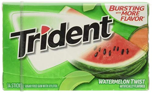Trident Watermelon Twist SugarFree Gum  15 Count