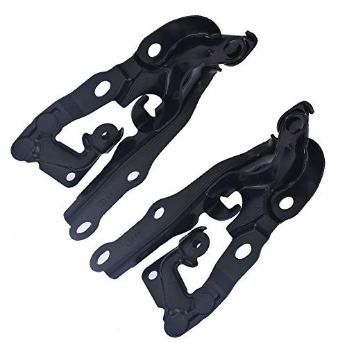 Hood Hinge Set of 2 Driver  and  Passenger Side 5342006060 5341006090 Replacement for 2007-2011 Toyota Camry Hybrid