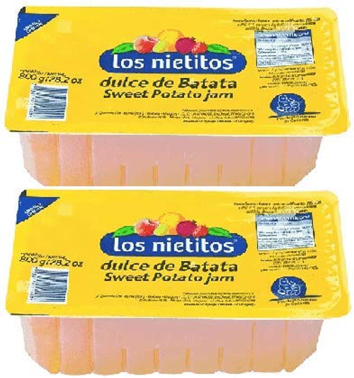 LOS NIETITOS Dulce de Batata 800 gr. 2 PACK - Sweet Potato Jam 28.2 oz.