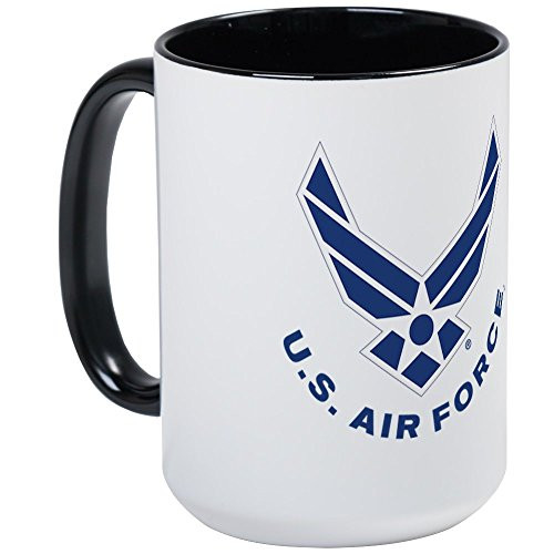 CafePress U.S. Air Force Coffee Mug  Large 15 oz. White Coffee Cup