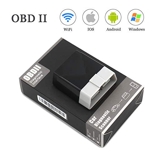SJ-LONG T-Raputa OBD II Diagnostic Scan Tool OBD2 Bluetooth Scanner Auto for iOS and Android Bluetooth 4.0 Car Check Engine Light Code Reader Supports Torque