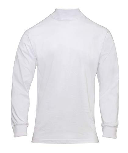 Rothco Mock Turtleneck  White  S