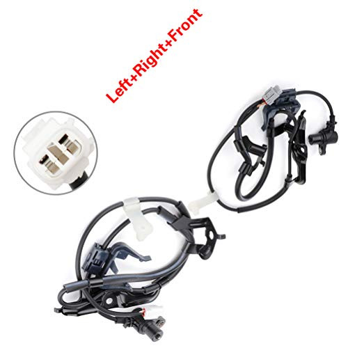 FINDAUTO Left PlusRight PlusFront ABS Wheel Speed Sensor ALS643 ALS642 fit for 2004-2010 T-oyota Sienna