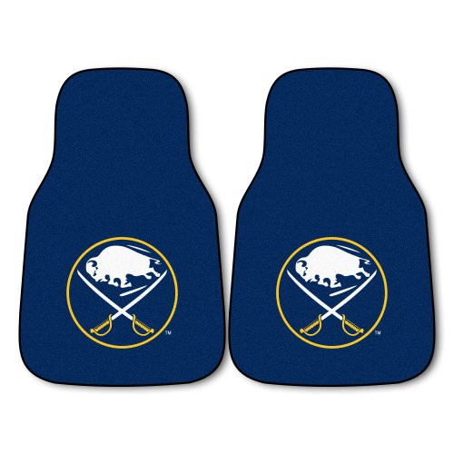 FANMATS NHL Buffalo Sabres Nylon Face Carpet Car Mat FANMATS NHL Buffalo Sabres Nylon Face Carpet Car Mat
