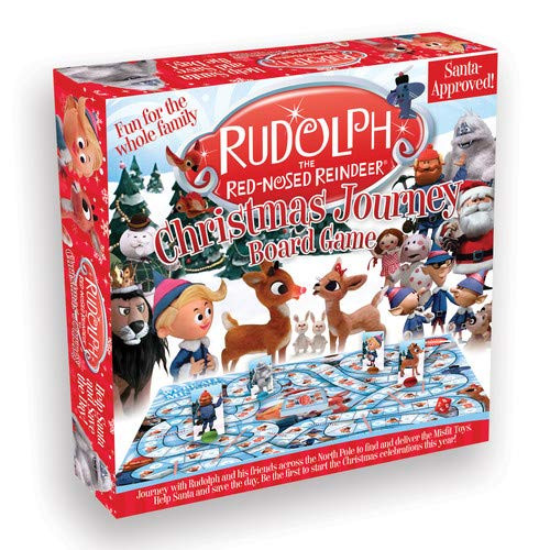Aquarius Rudolph The Red Nosed Reindeer Christmas Journey Board Game