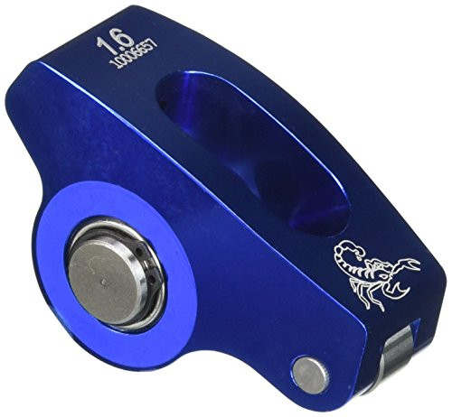 Scorpion Performance 1002-1 1.6 Ratio Roller Rocker Arm for Small Block Chevy
