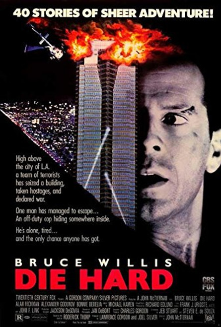 Die Hard Movie POSTER 27 x 40 Bruce Willis Bonnie Bedelia B MADE IN THE U.S.A. Die Hard Movie POSTER 27 x 40 Bruce Willis Bonnie Bedelia B MADE IN THE U.S.A.