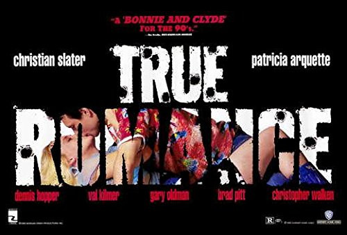 True Romance Movie POSTER 27 x 40 Christian Slater Patricia Arquette C MADE IN THE U.S.A. True Romance Movie POSTER 27 x 40 Christian Slater Patricia Arquette C MADE IN THE U.S.A.