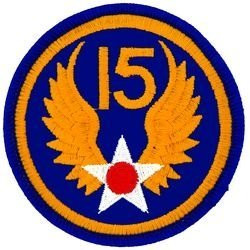 U.S. Air Force 15th Air Force Patch
