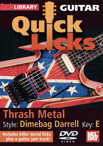 Guitar Quick Licks  Thrash Metal  Dimebag Darrel