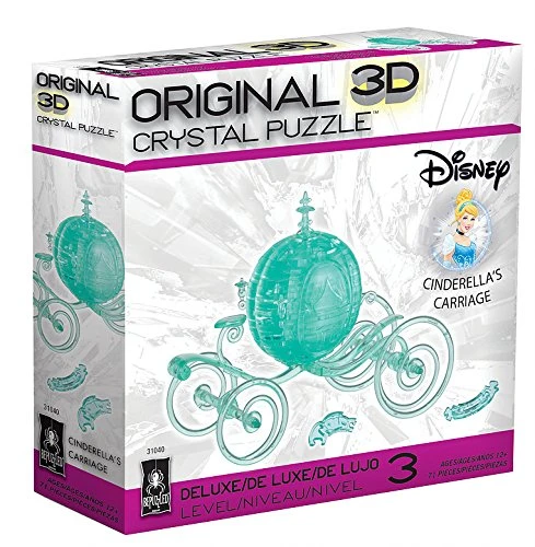 Deluxe Disney 3D Crystal Puzzle - Cinderella Carriage