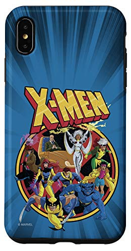 iPhone XS Max Marvel X-Men Animated Series Retro 90s Case